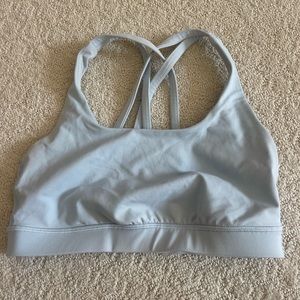 Lululemon Energy Bra Sports Bra Light Blue